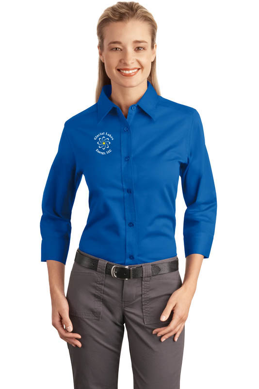 Port Authority Easy Care Shirt - Ladies 3/4 Sleeve Port Authority Easy Care Shirt - Ladies 3/4 Sleeve